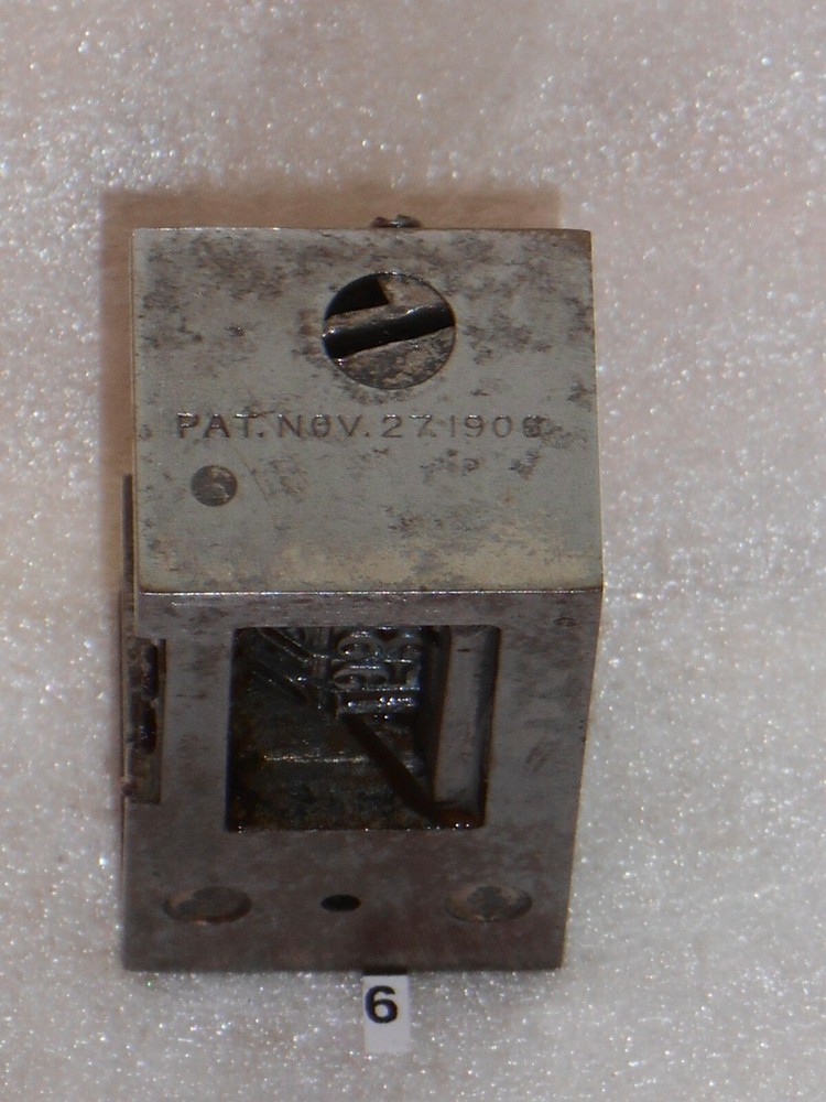 BOSTON | Reverse letterpress numbering machine | 6