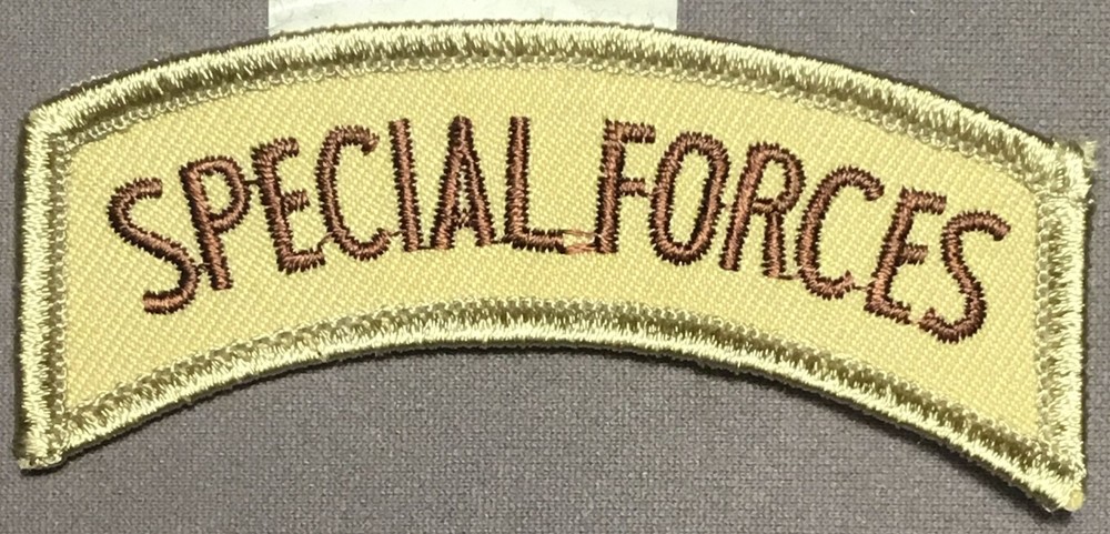 Special Forces Desert patch