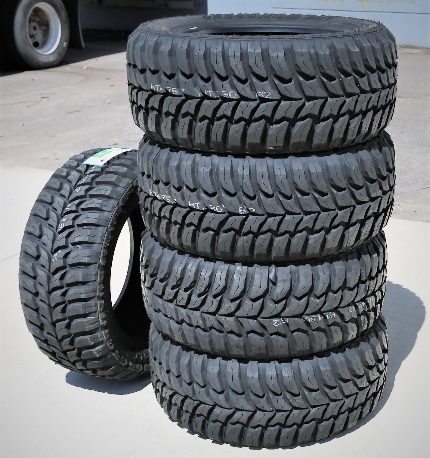 4 New LT 265/70R16 Crosswind (Linglong) M/T Load C 6 Ply MT Mud Tires