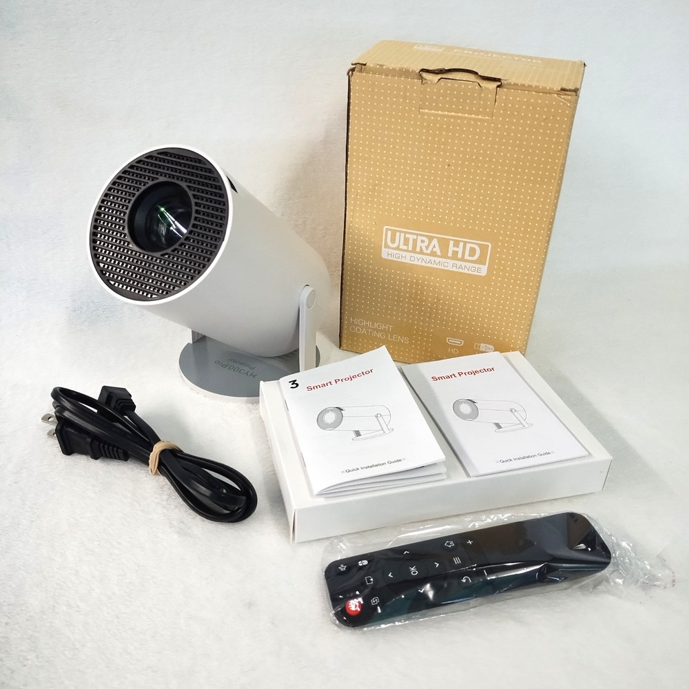 Projector Multimedia Ultra HD High Dynamic Range Smart Portable HY300Pro