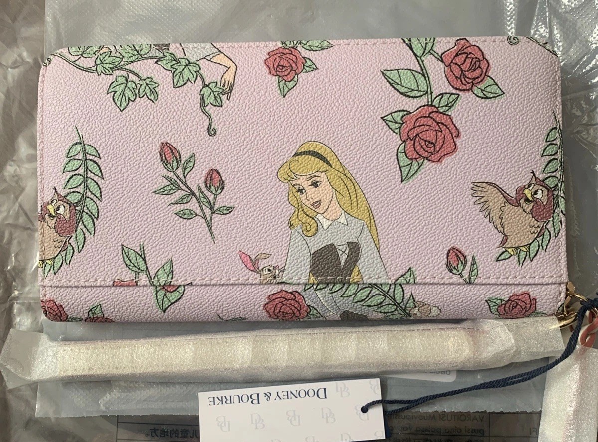 Disney Dooney & Bourke Sleeping Beauty Wallet NWT
