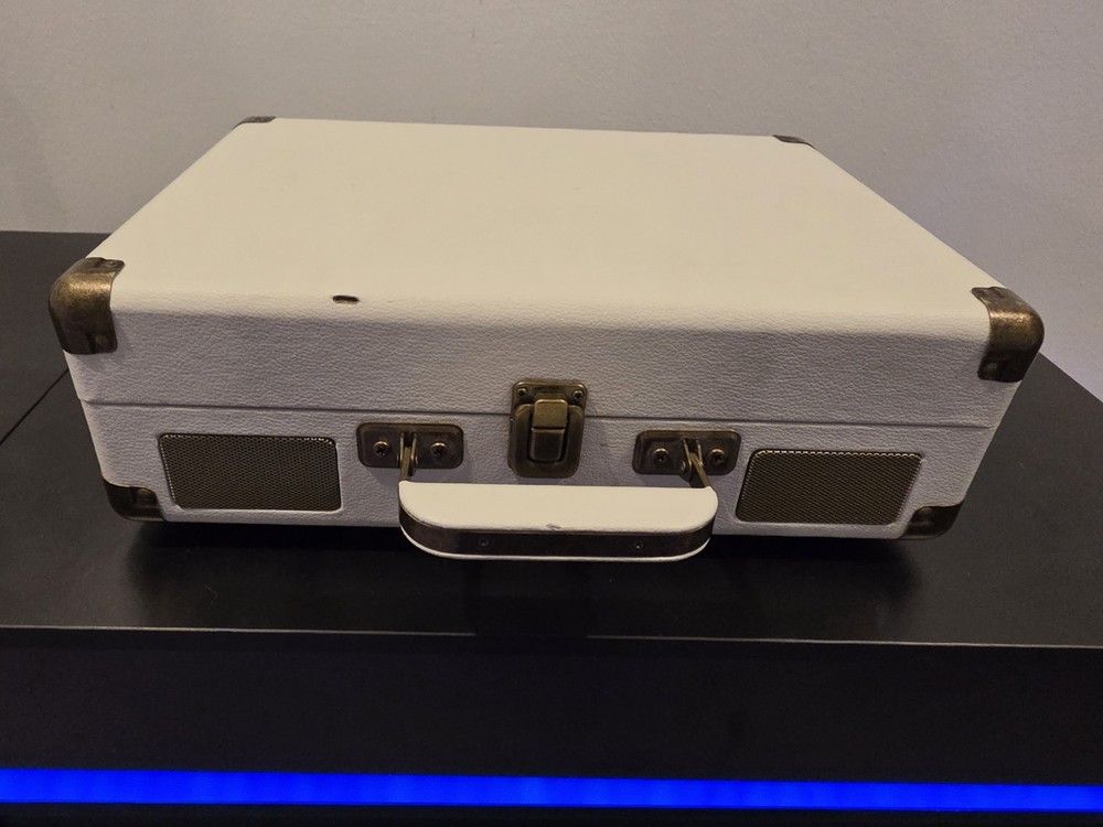 Crosley Portable Record Player (CR8005E-WS), White