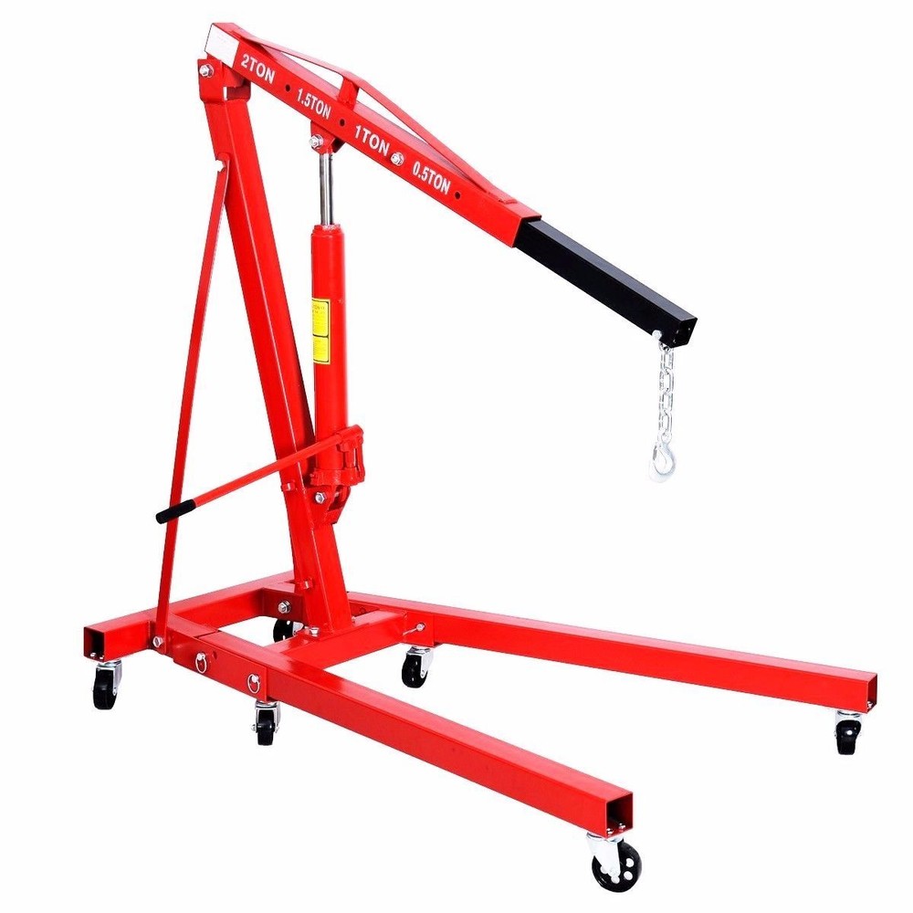 2 TON FOLDING CHERRY PICKER HD 1 TON ENGINE HOIST CRANE