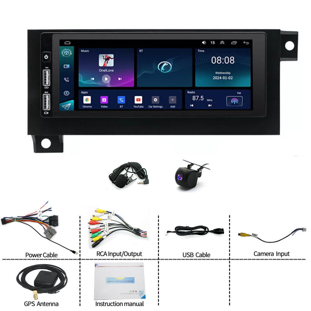 For Jeep Wrangler 1997-2002 Jeep TJ Apple Carplay Stereo Radio Android Nav Play