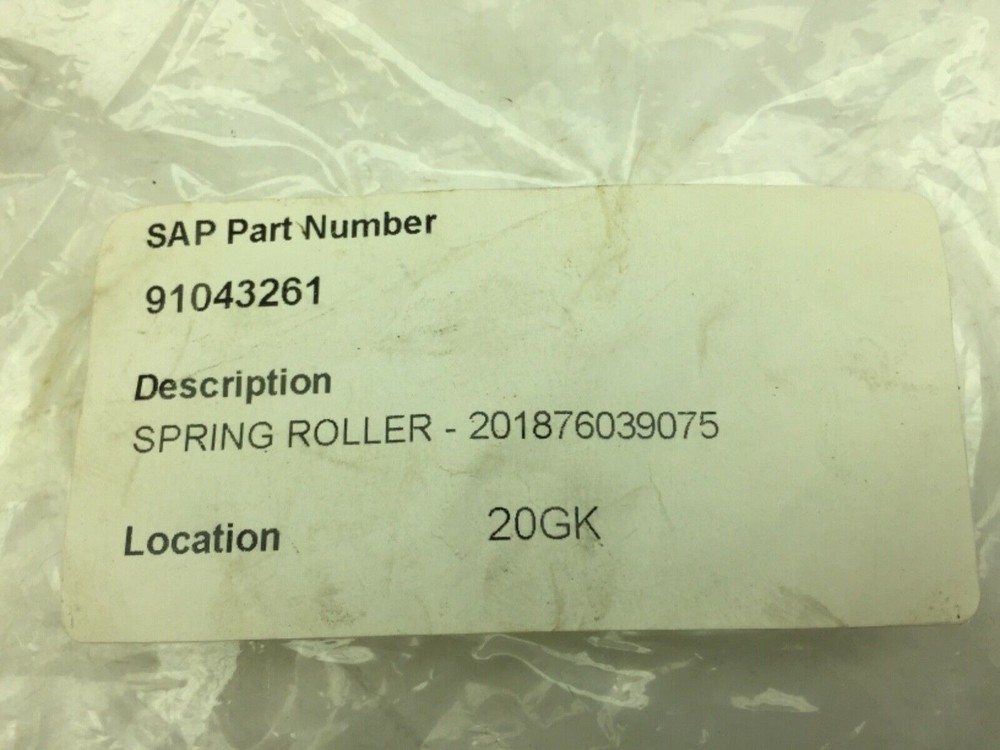 MTS Krones 1-018-780082-00 Spring Roller