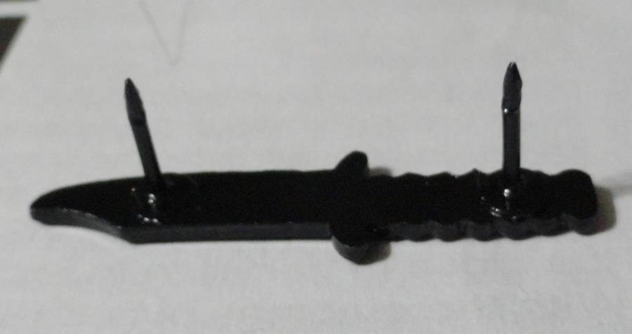 Ka-Bar Style Fighting Knife Hat Pin