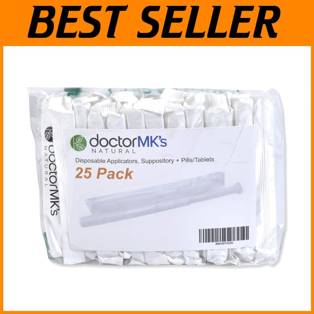 Doctor MK's Suppository Applicators for Pills & Tablets