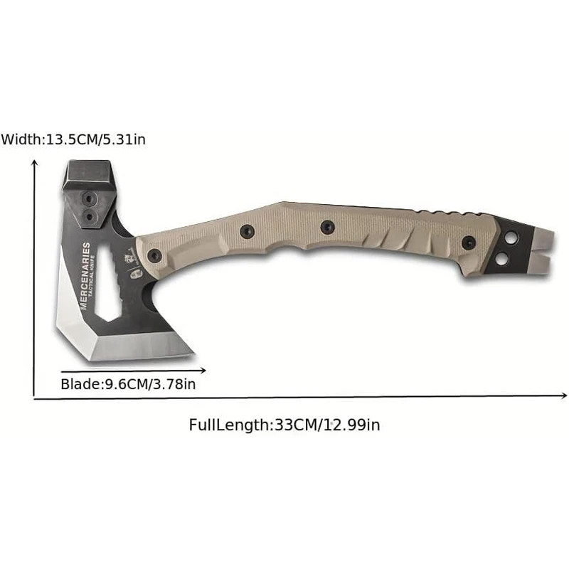 HX Mercenarys Tactical Engineer Axes Multifunctional Explosion-Proof Axe Camping