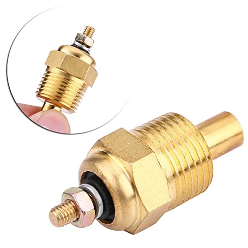 Metal Water Temperature Sensor,Golden Coolant Temp Sensor,Coolant Temperature