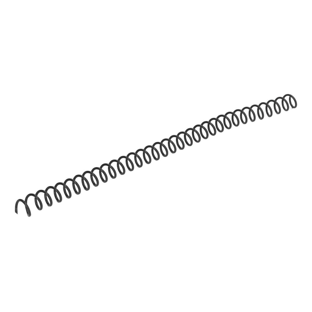(Black)20Pcs Spiral Binding Coils 30 Sheet Capacity ABS Plastic Spiral Binding❀