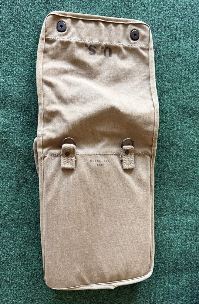 WW2 US Army M1938 Dispatch Case / Map Case, 1942 Meese