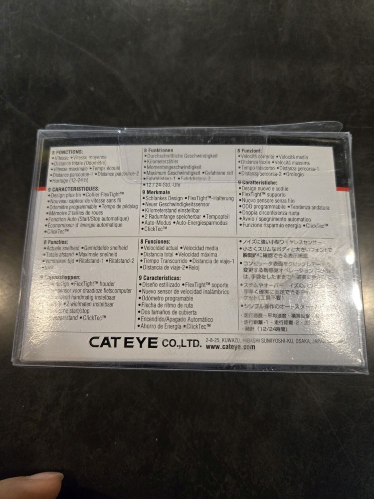 New CatEye Strada Wireless Bicycle Computer CC-RD300W Bike Computer