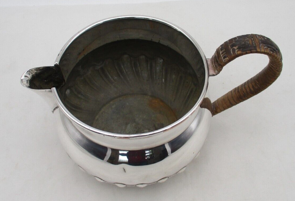 Very Large 19th Century Silver Plated Milk Jug