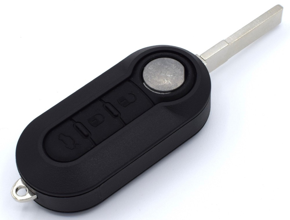 Flip Key 3 Button Housing Black NEW