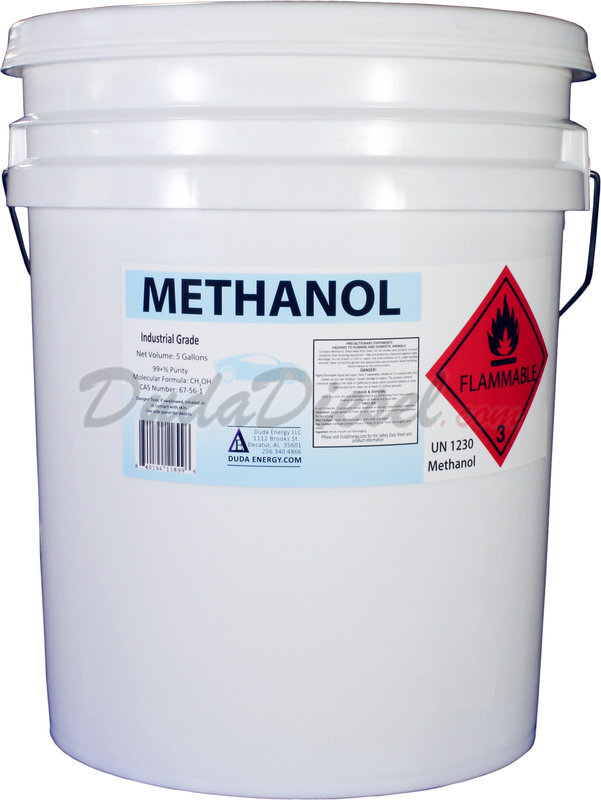 Duda Energy Industrial Grade Methanol, 99.65+% Purity Methyl Alcohol