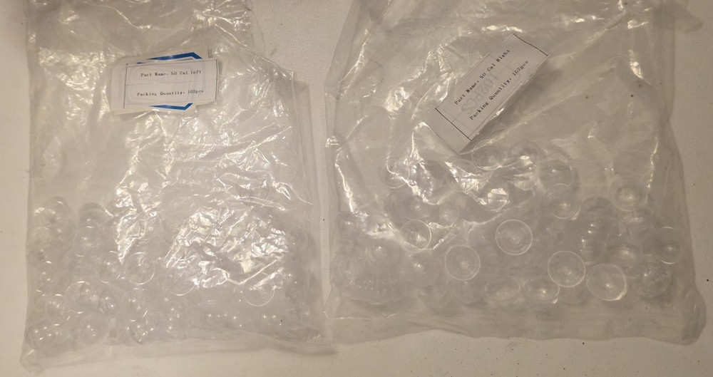 .50 Cal Empty Plastic Shells (100 PCs)