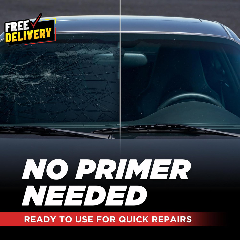 Polyurethane Windshield Adhesive Quick Curing & Weather Resistant Auto Glass A..