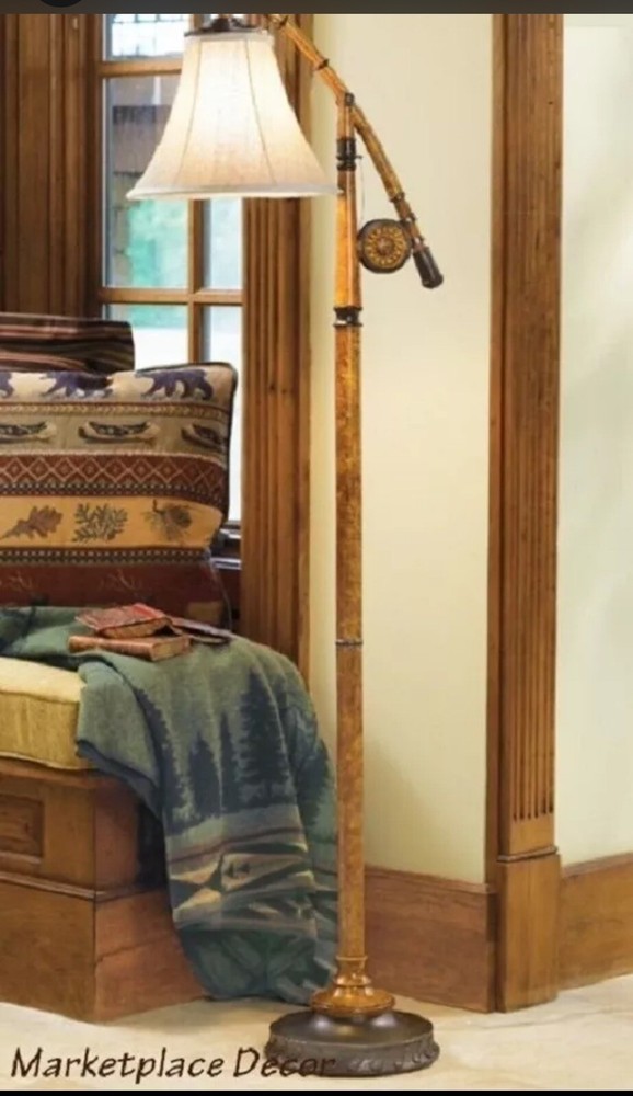 Rod And Reel Floor Lamp