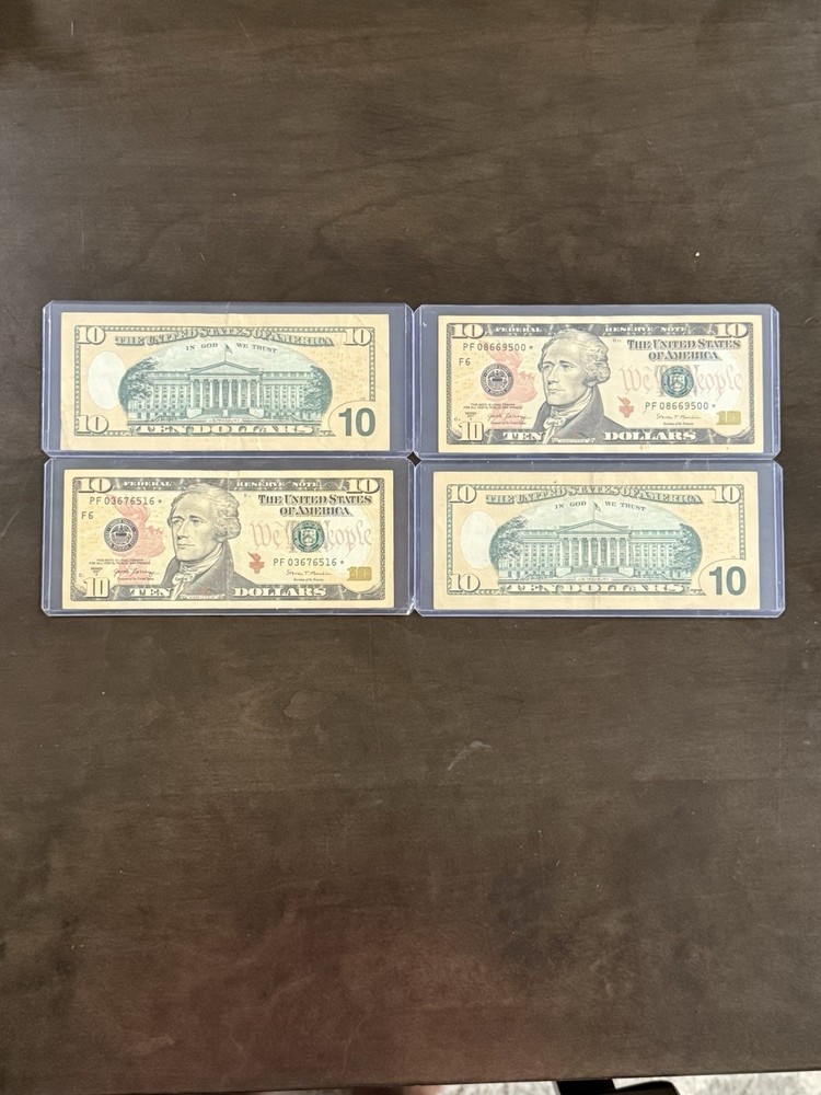 Series 2017A $10 Star Notes -Circulated