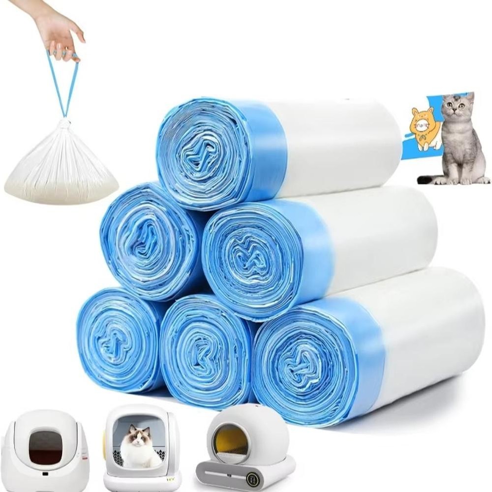2X(90 Count  Litter Bags for Automatic Litter Box Extra-Thick  Litter Box