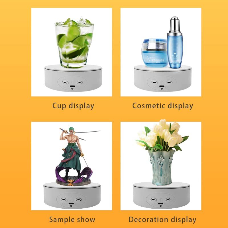 Electric Motorized Rotating Display Stand for Photography Product Display