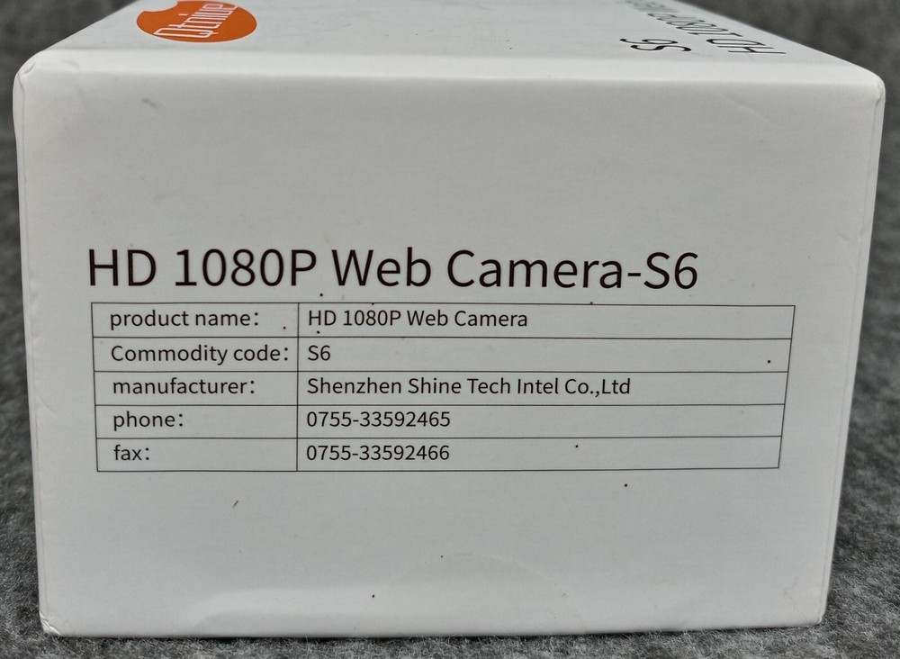 Qtniue S6 HD1080P Web Camera 60FPS Webcam