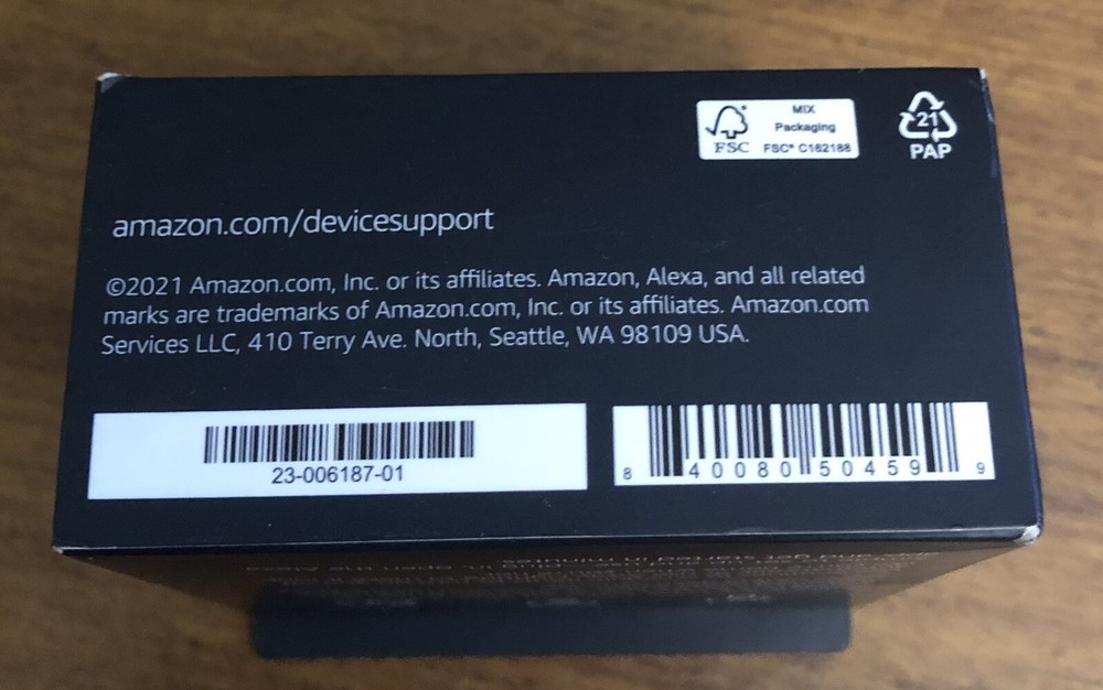 AMAZON SMART PLUG 3 PRONG 1 OUTLET - MODEL # C2YY37 - WHITE - NEW, SEALED