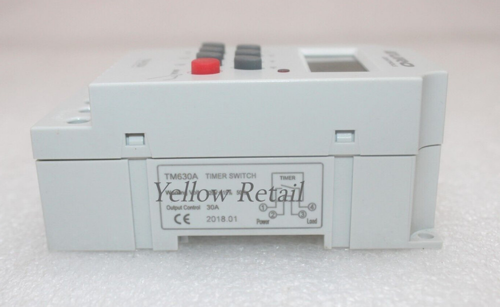 EURO CONTROLS TM-630A DIGITAL TIMER SWITCH