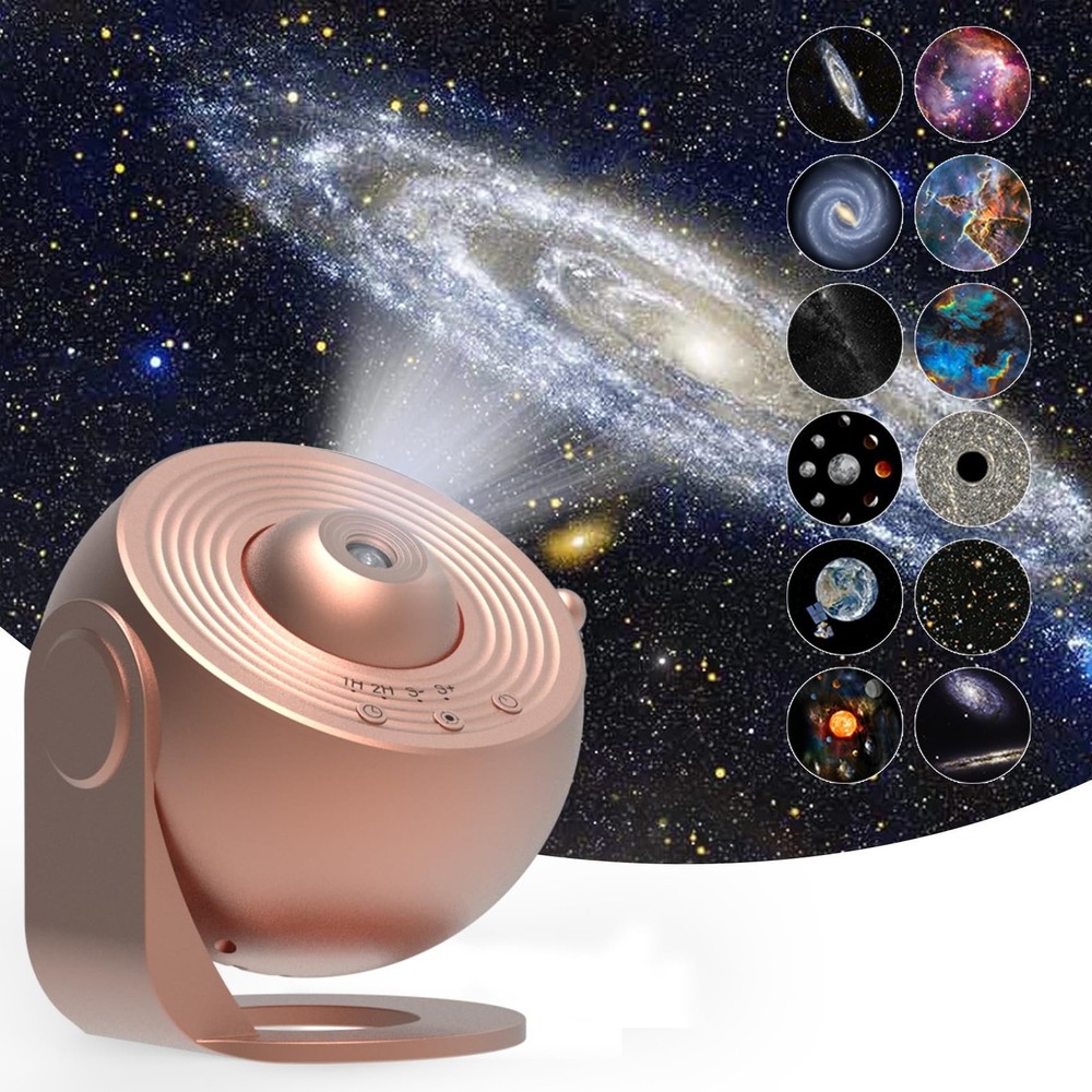 Galaxy Projector,Syslux Planetarium Star Projector HD Image Large Projection ...
