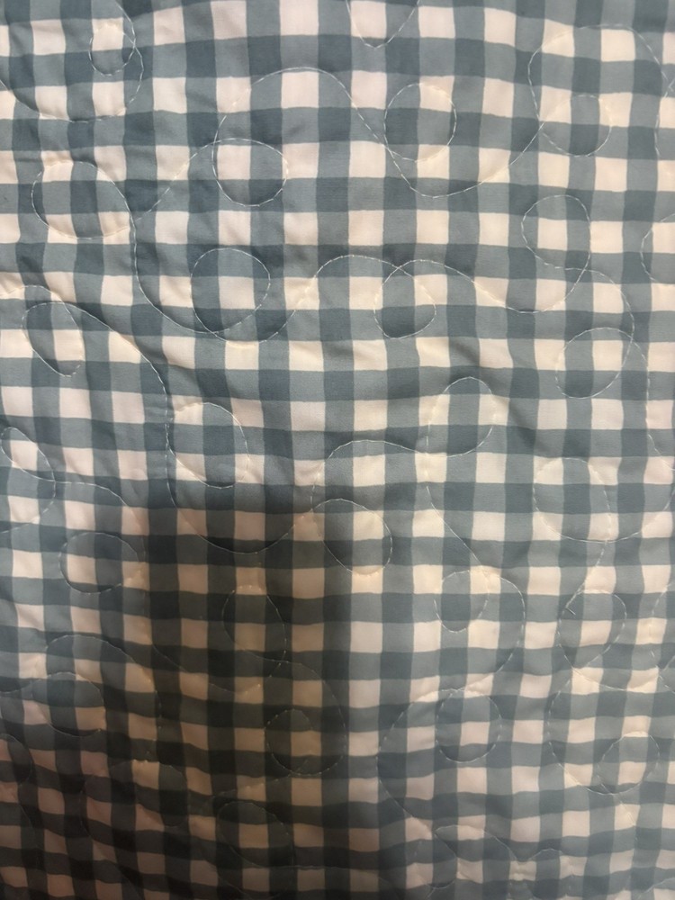 Handmade throw size Susan Jane pattern quilt