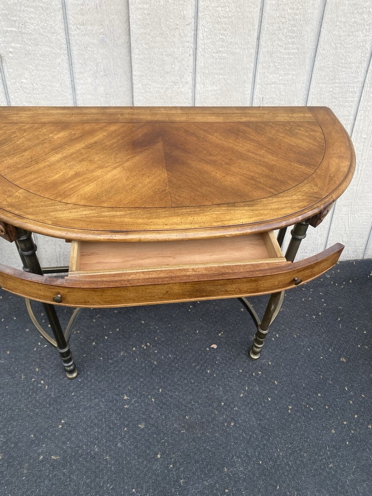 66431 Modern 1/2 Round Console Table Stand