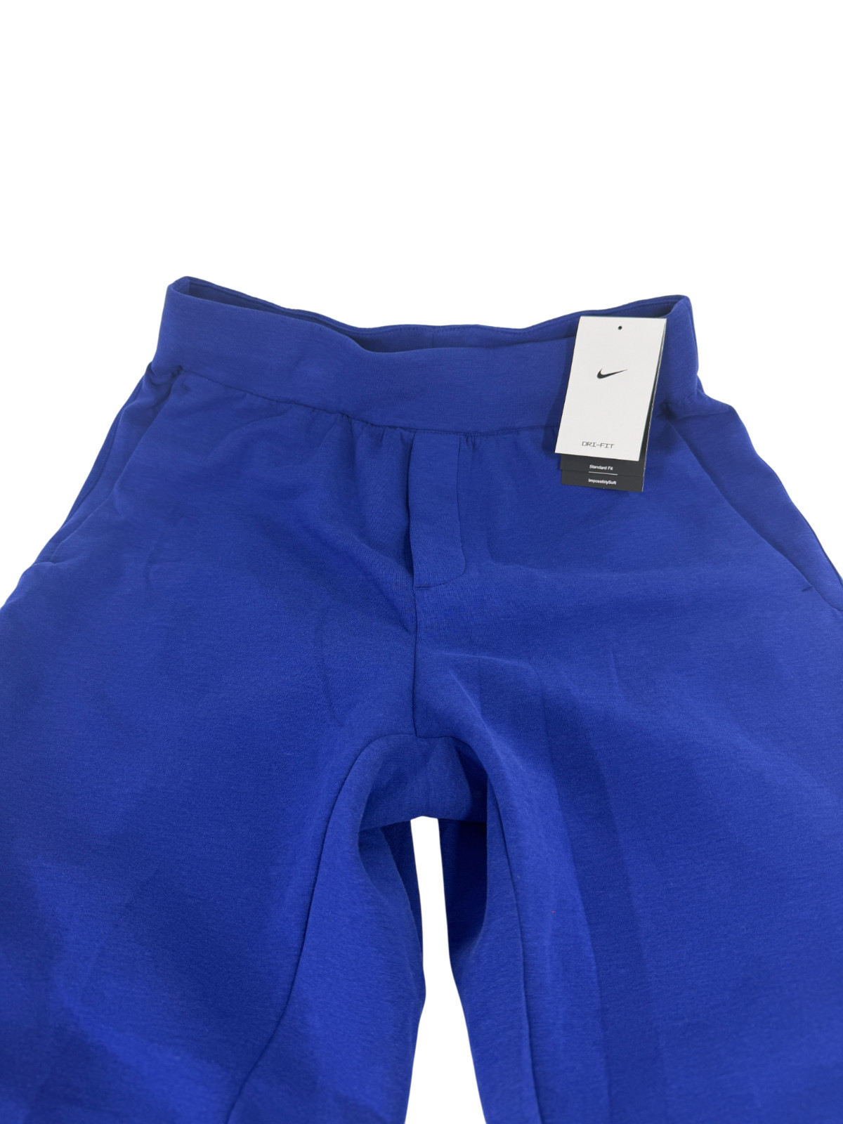 Nike 24.7 Impossibly Soft Fleece HQ6970 455 Mens Blue Sweatpants NWT Sz Large L