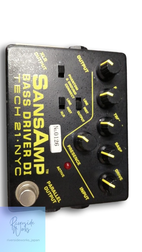 TECH21 SansAmp Bass Driver DI Effects Pedal JP