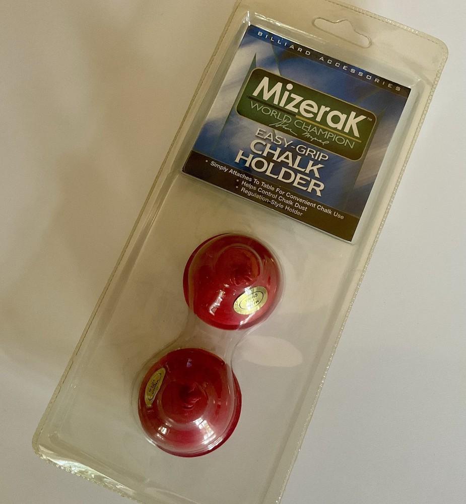 Mizerak Easy Grip Chalk Holder 2-pack For Billiards