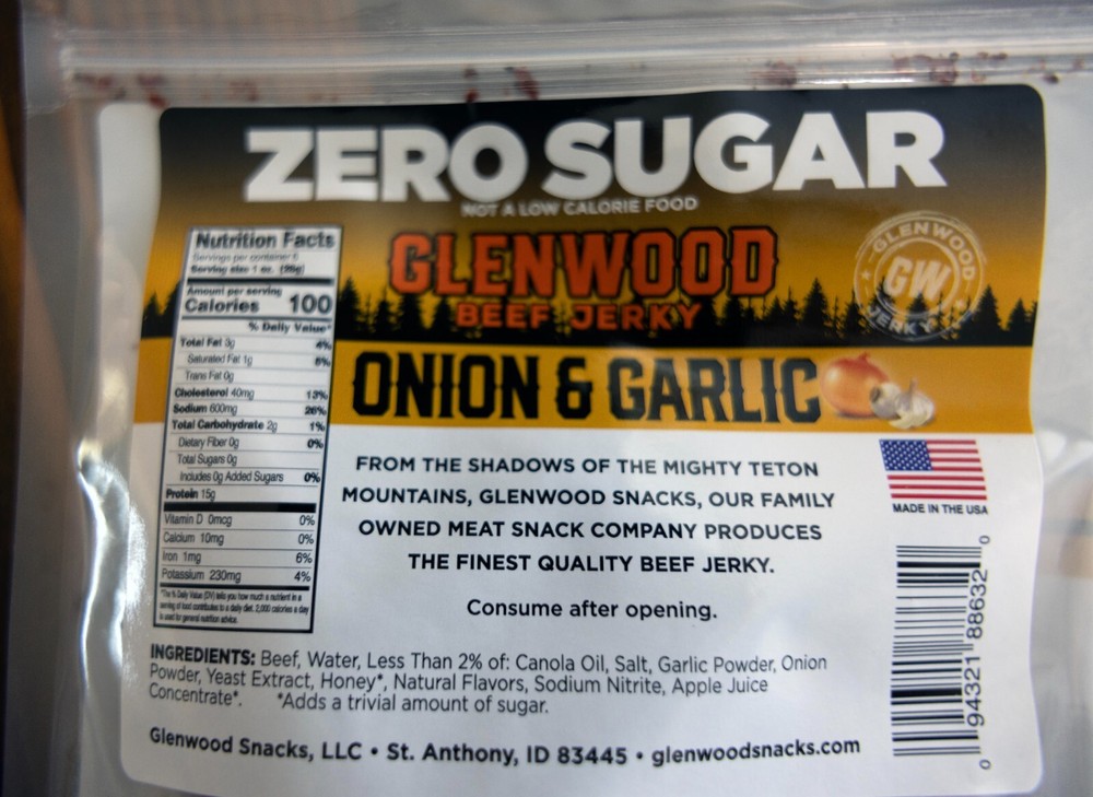 ZERO SUGAR BEEF JERKEY