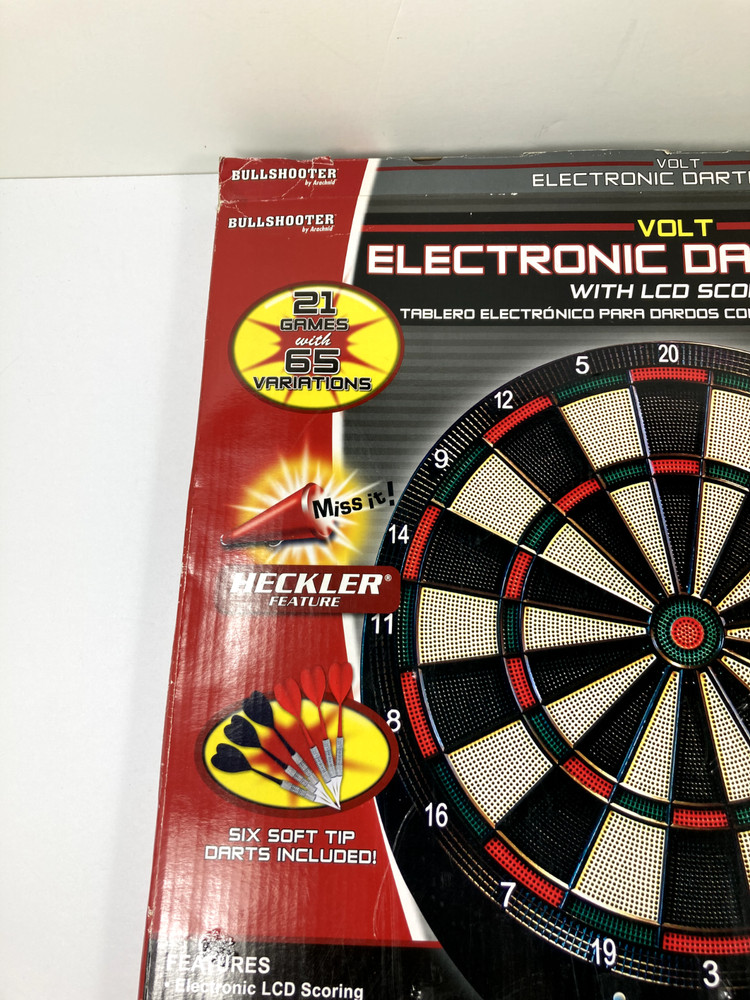 Volt Electronic Dart Board Game in Box 2014
