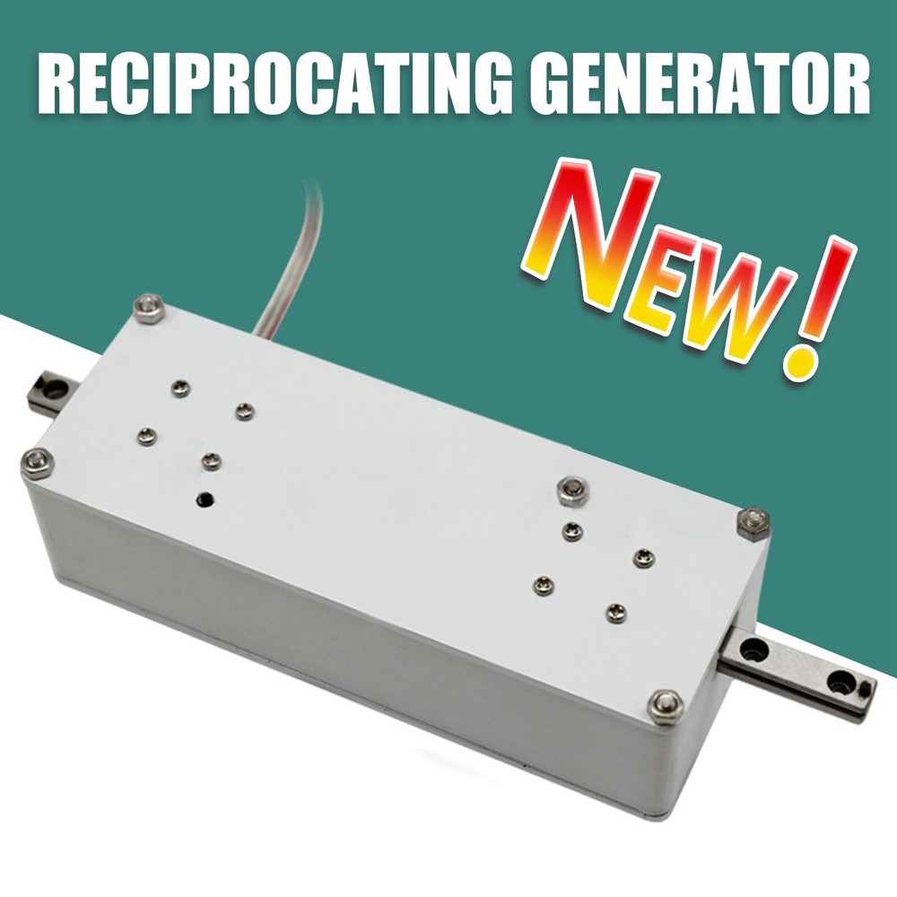 Reciprocating Linear Permanent Magnet Alternator Generator Low/High Frequency