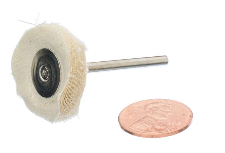 12pc 1" Muslin Polishing Buffing Wheel Buffer Grinder for Dremel Rotary Tool