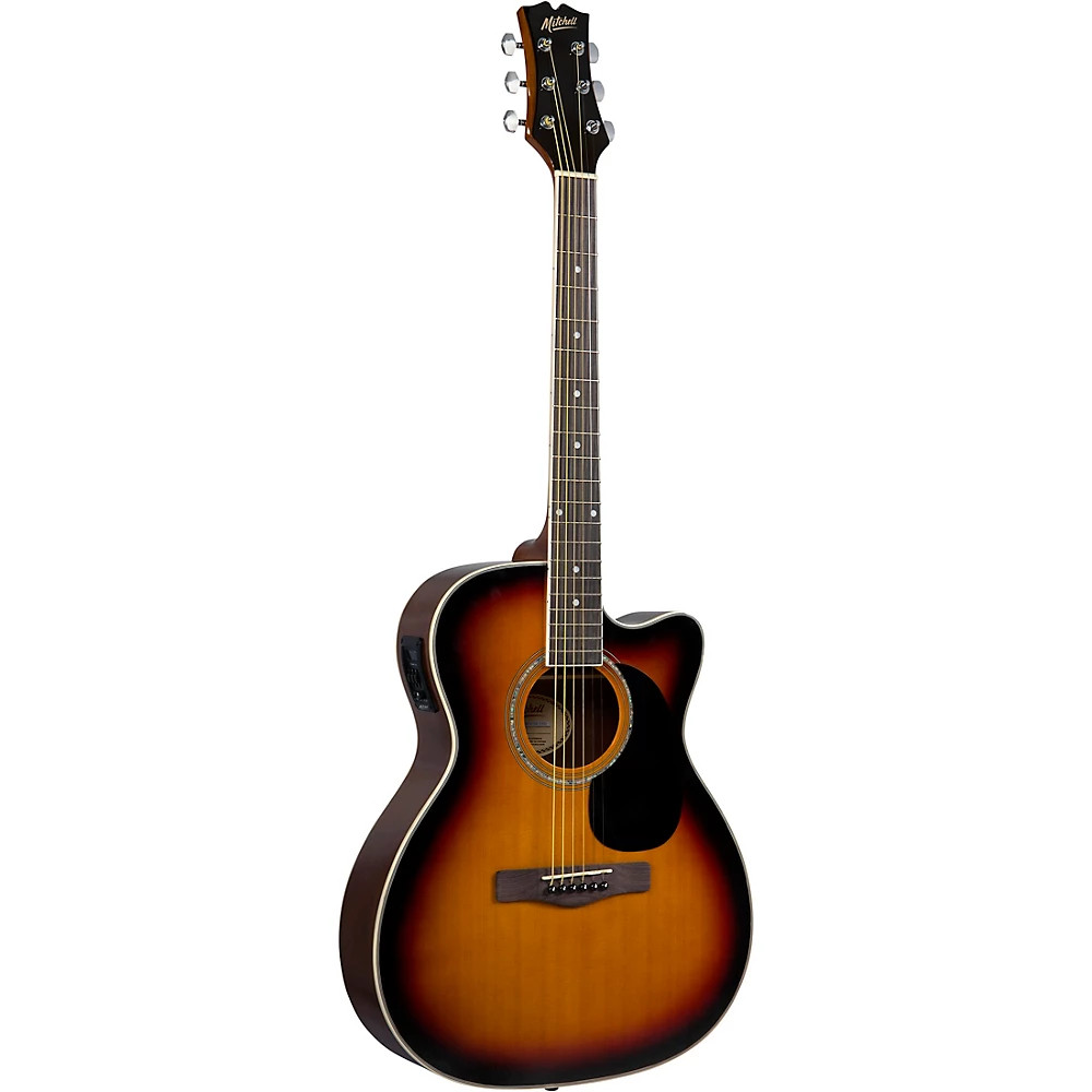 Mitchell O120CESB Acoustic Electric Guitar 3-Color Sunburst