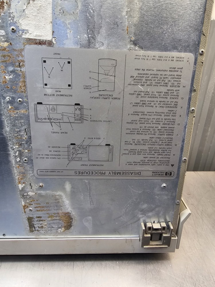 Agilent /HP 8713B RF Network Analyzer For Parts
