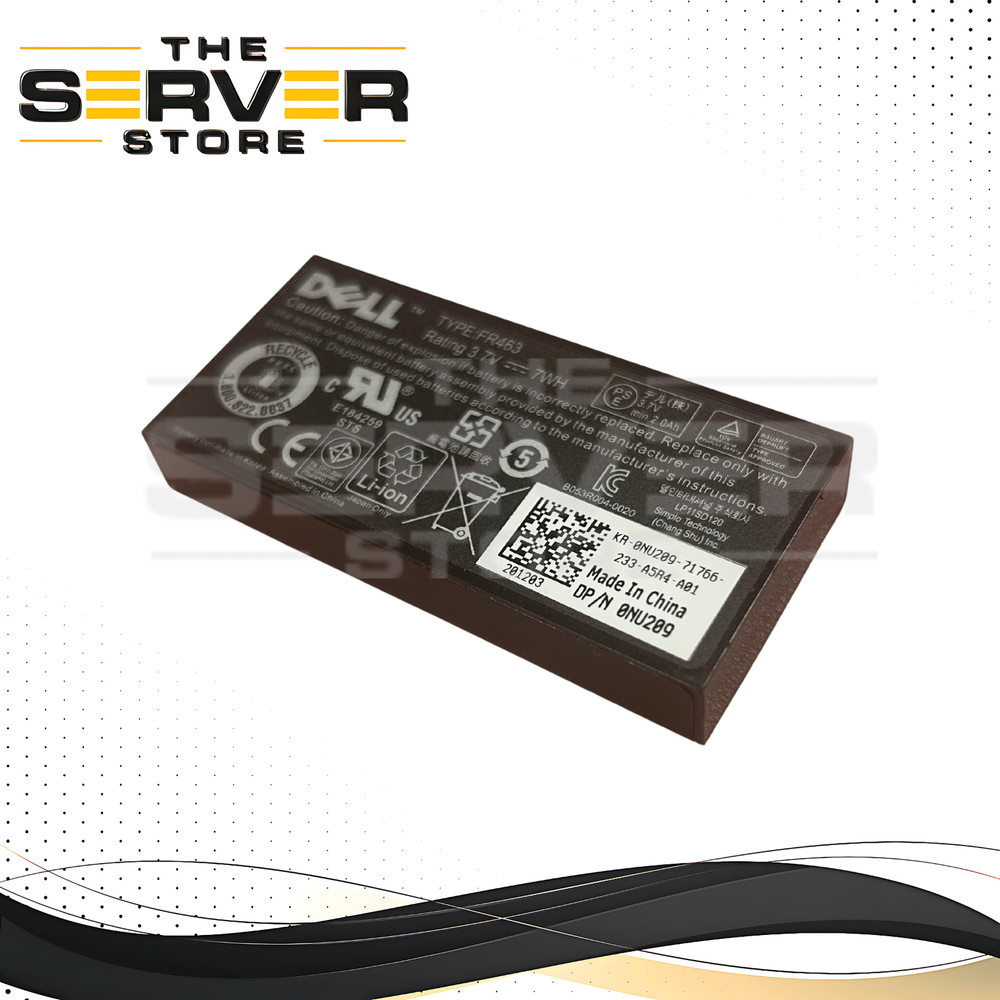 Dell 0NU209 PERC 5i 6i H700 RAID Controller Battery NU209