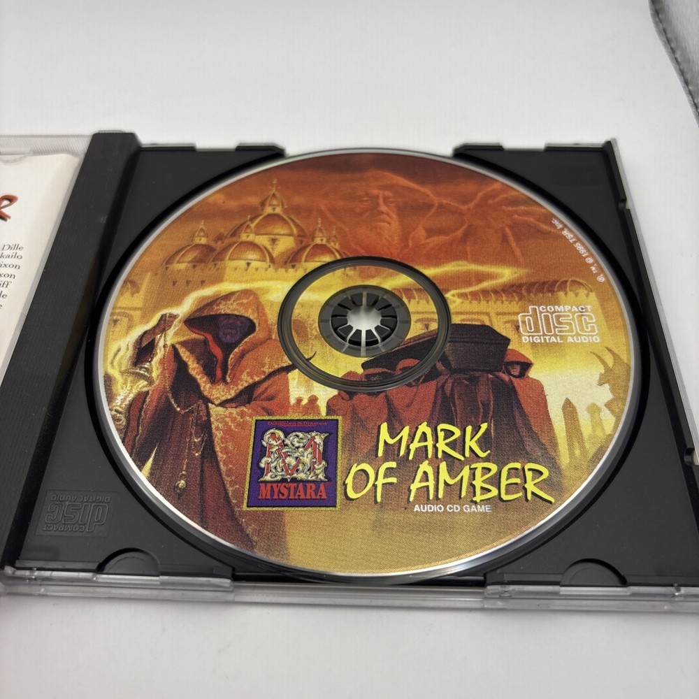 Dungeons & Dragons Mark of Amber Interactive Audio CD 1995