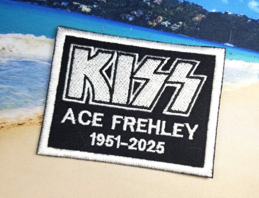 EMBROIDERED ACE FREHLEY PATCH (Please Read Ad)