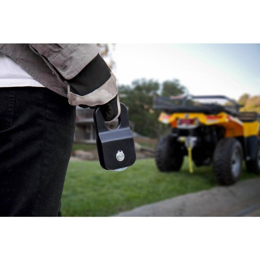 Snatch Block 8,000 lbs Load Capacity Black Powder-Coated New