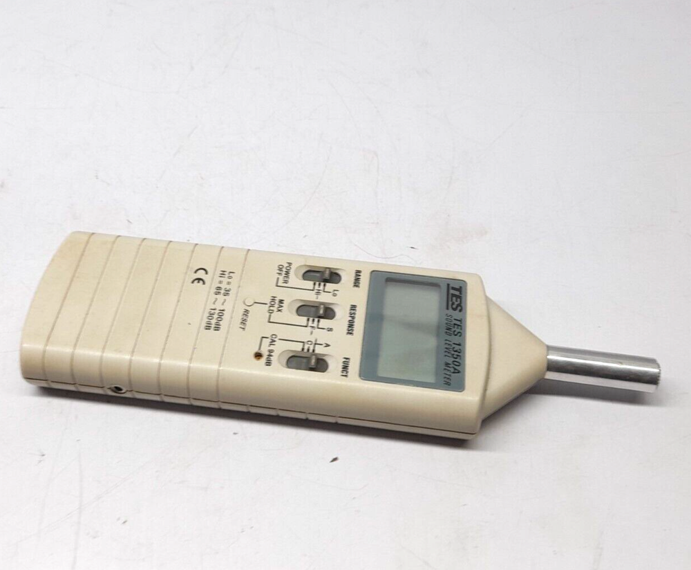 TES 1350A Sound Level Meter Decibel Meter 9V