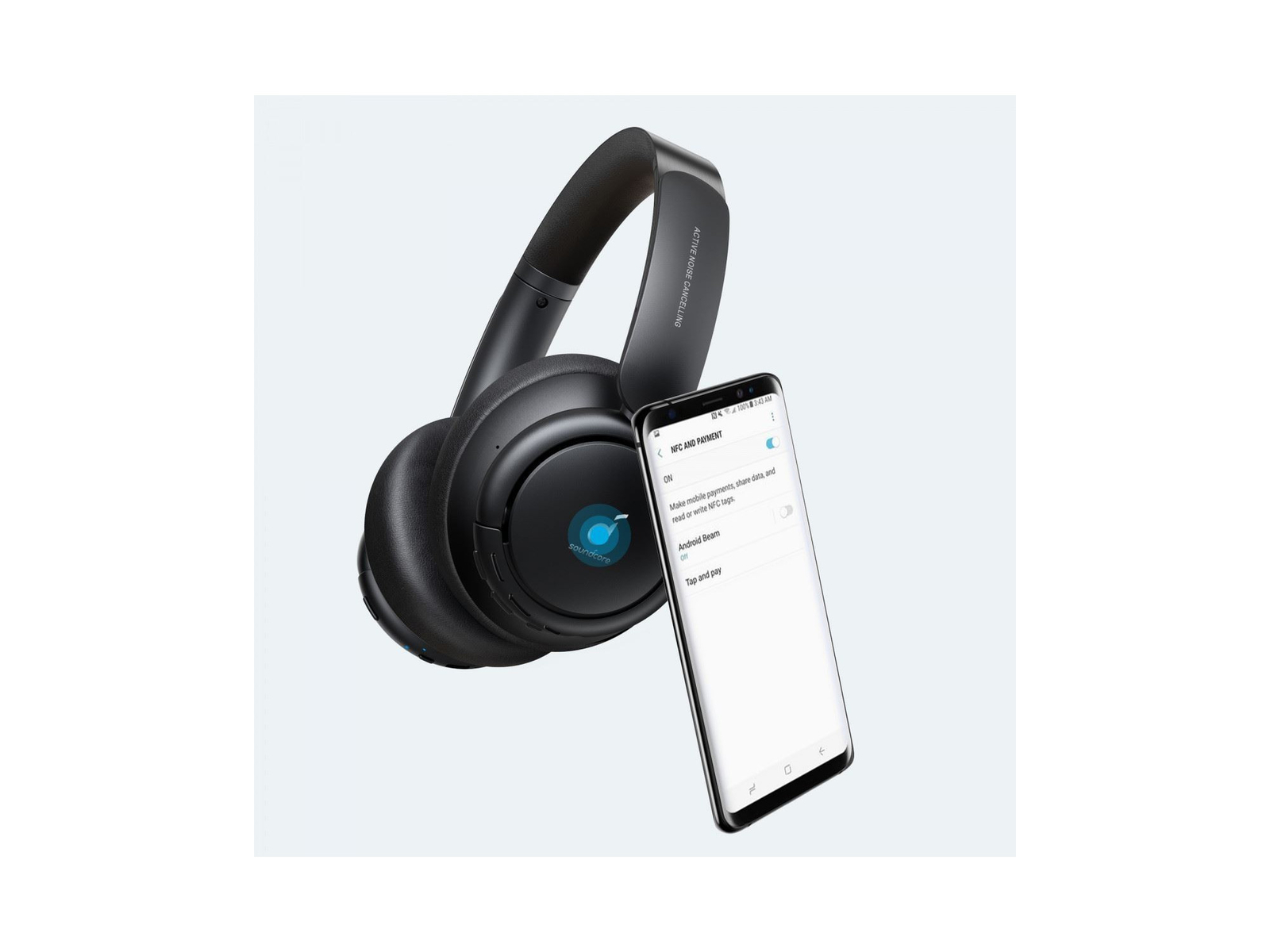 Anker Soundcore Life Tune Wireless Headphones ANC Over-Ear Earphones⁣| Refurbish