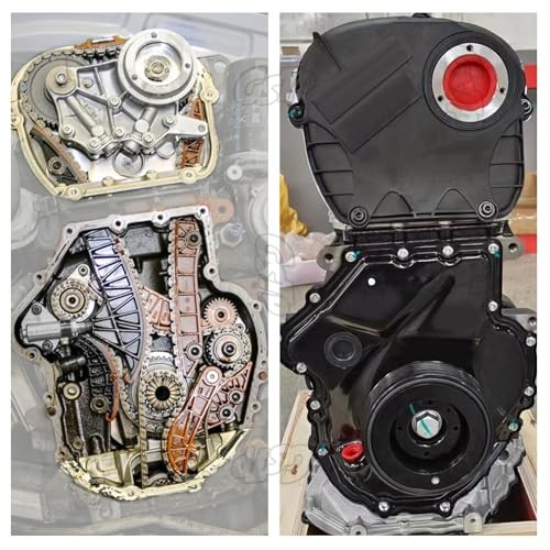 Upper & Lower Engine Timing Chain Cover 2008-2014 Compatible with Audi VW