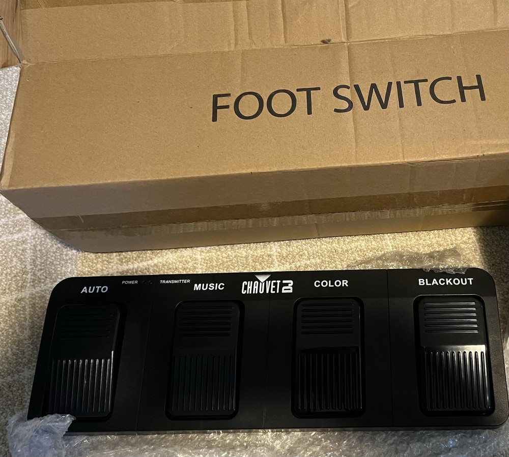 Chauvet Gigbar2 Move DJ Wireless Foot Switch Controller Only