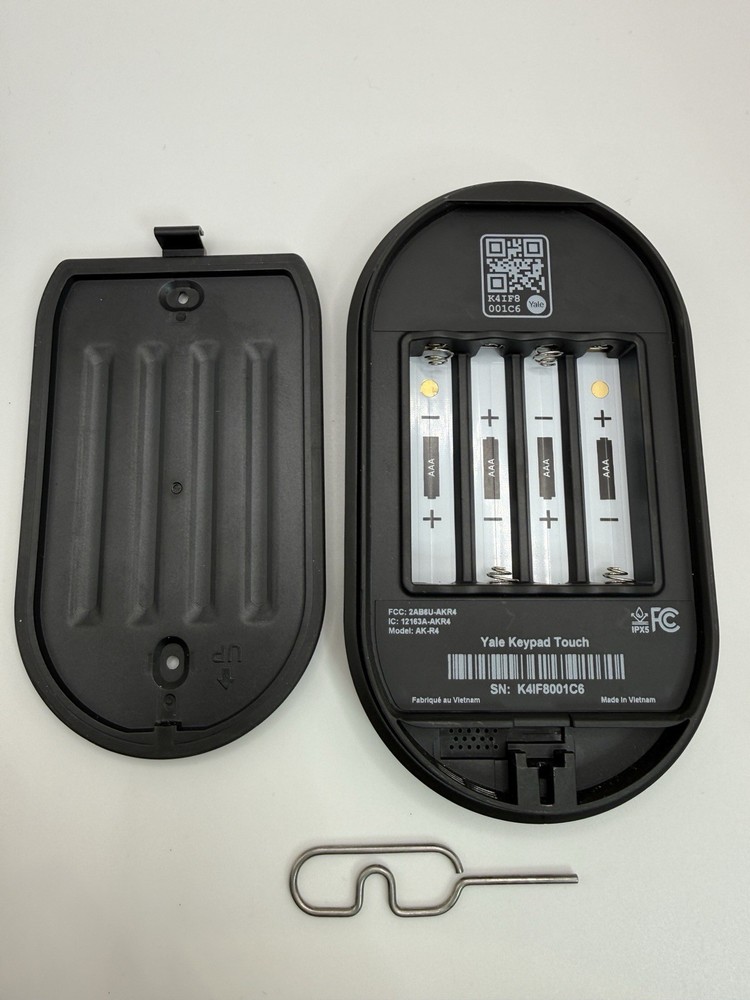 Yale Keypad Touch, Fingerprint Door Lock, Keyless Entry, Pin Code Entry