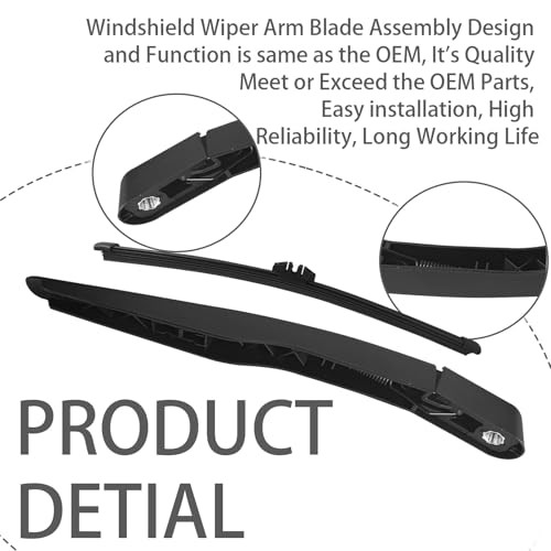 Rear Windshield Wiper Arm Kit, Compatible with Ford Explorer 2011 BB5Z1752C